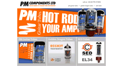 Desktop Screenshot of pmcomponents.co.uk